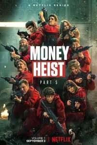 Download Money Heist (2021) Netflix S05 Complete Dual Audio [Hindi ORG-English] WEB-DL || 720p [3.4GB] || 480p [1.6GB] || ESubs