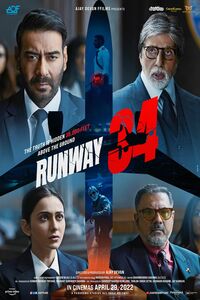 Download Runway 34 (2022) Hindi Full Movie HQ PreDvDRip || 1080p [2.2GB] || 720p [1.1GB] || 480p [450MB]